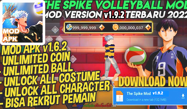 Download-The-Spike-Volleyball-Story-MOD-APK-v1.8.6-Unlimited-Money-Versi-Terbaru-2022-Android
