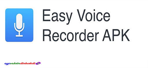 Aplikasi Easy Voice Recorder 