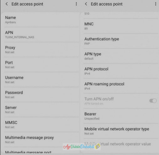 Cara-Setting-APN-Telkomsel-Android