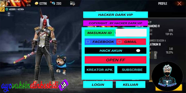 Fitur-Fitur Apk Hacker Dark VIP