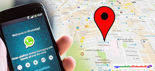 Melacak Lokasi dengan Whatsapp dan Google Maps