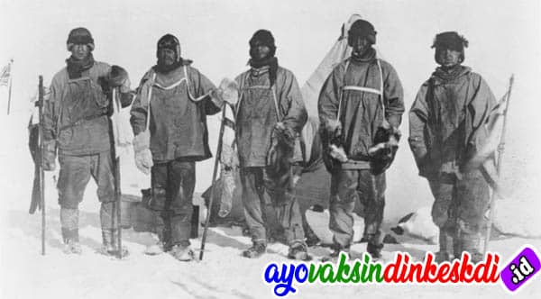 19 Desember 1911 Roald Amundsen - Kutub Selatan