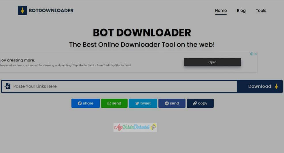Download-Video-Pinterest-Menggunakan-BotDownloader