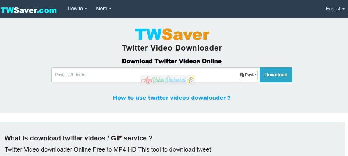 Download-Video-Twitter-Dengan-Situs-TWSaver