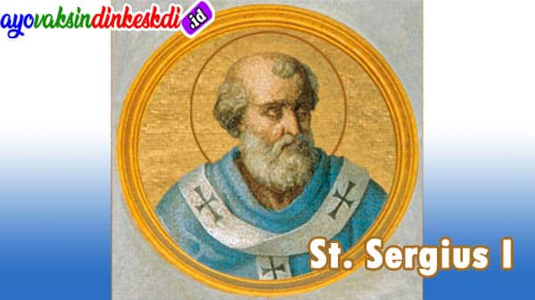 St. Sergius I Menjadi Paus