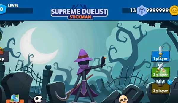 gameplay-supreme-duelist-stickman-mod-apk