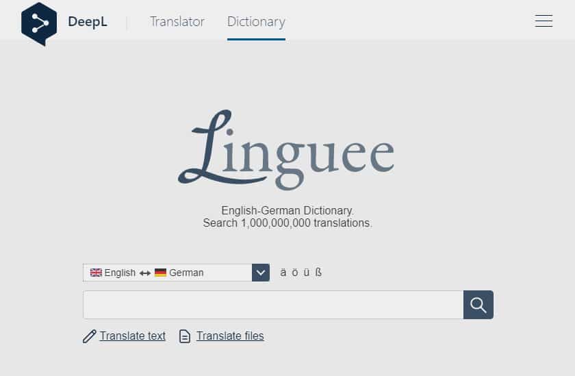 Linguee - Aplikasi Translate Selain Google Translate