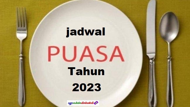 Tabel Jadwal Puasa Sunnah 2023 Lengkap