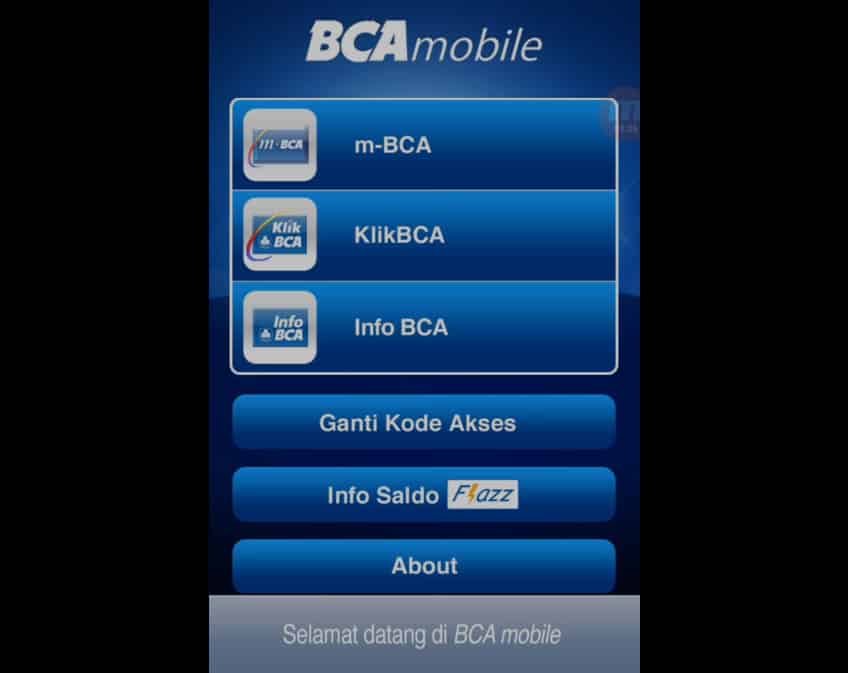 Cara Cek Tagihan CC BCA Via Mobile Bangking