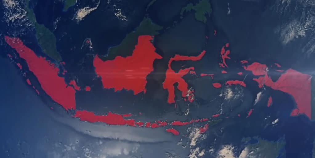 Peta Negara Indonesia