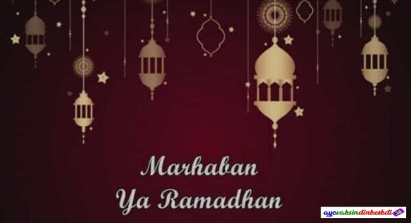 Doa Menyambut Ramadhan Sahih