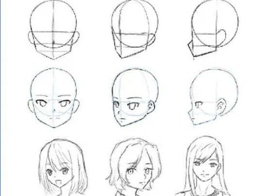 Cara Menggambar Anime Yang Gampang Untuk Pemula