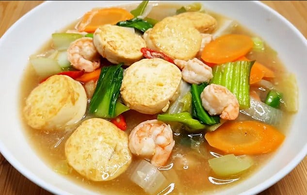 Resep Sapo Tahu Seafood Rumahan 